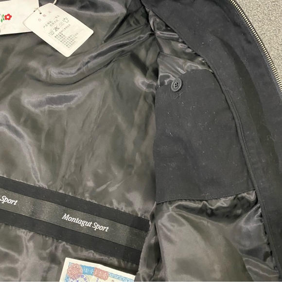 Montagut Paris Sport Black Men’s Jacket Size Medium - Picture 8 of 11